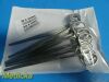 SKLAR Lot of 7  36-3180    Intestinal Forceps, 8", 1X2 Teeth, Straight