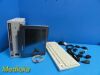 KARL STORZ 20204520-140 SCB AIDA DVD-M IMC W/ Screen W/ Mouse & Keyboard