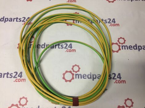 GE 27468A / 2258191-3 GROUND WIRE AWG6 C8/STRIP LG 18M Cath Angio Lab