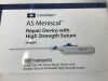 COVIDIEN 1001001SS AS Meniscal Repair W High Strength Suture Straight, Exp 01/2018 K0220