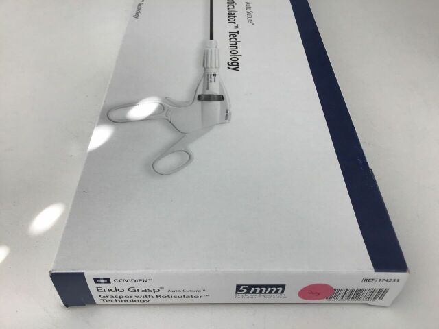 COVIDIEN 174233 Endo Grasp Grasper W Roticulator Technology, Exp 09/2023 K0220