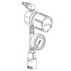 ALLIED HEALTHCARE 11-20-0002 Nitrogen Regulator and Fitting