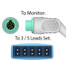 CABLES AND SENSORS TR-25120 ECG unit