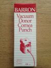 KATENA K20-2105 Barron Vacuum Donor Cornea Punch, 7.25mm Dia. (X)