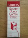 KATENA K20-2110 Barron Vacuum Donor Cornea Punch, 8.5mm Dia. (X)