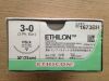 ETHICON 1673BH Ethilon Black Monofilament Non-Absorbable Suture, 30" (36/Box)