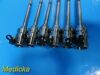 6X Intuitive Surgical 420254-03 DaVinci 8mm, Regular  Instrument ~ Cannula