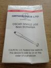 ORTHOSONICS OHS2080SU Oscar Single Use 8mm Scraper (X)
