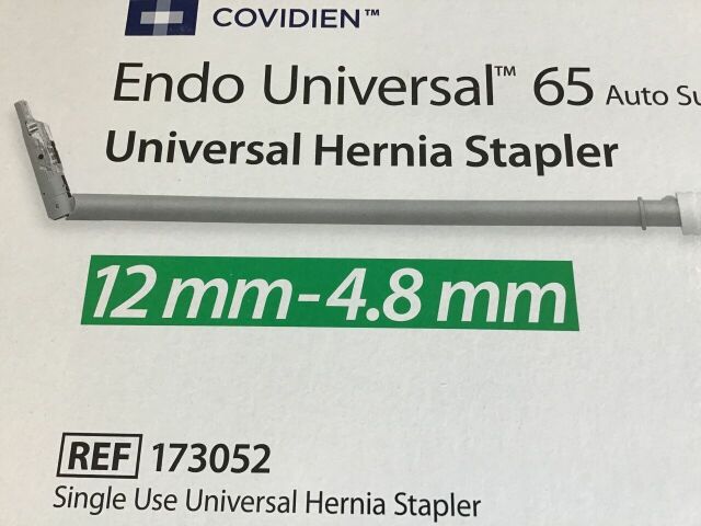 COVIDIEN 173052 Endo Universal Hernia Stapler, Exp 2017 K0220