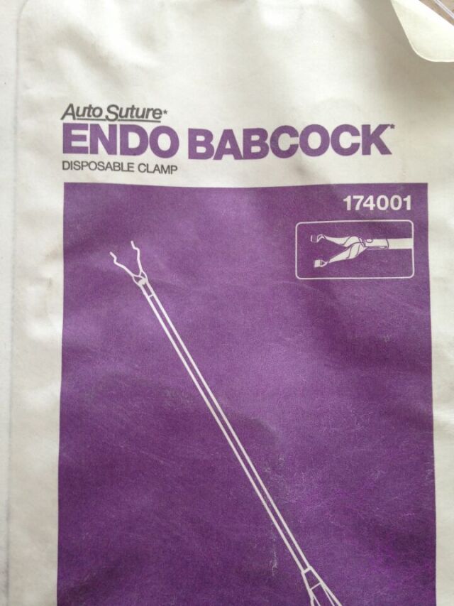 AUTOSUTURE 174001 Endo Babcock Disposable Clamp (X)