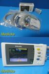 PHILIPS M3002A Intellivue X2 Transport Monitor/MMS Module W/ 5X Leads Bedside Monitor