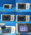 PHILIPS M3002A Intellivue X2 Transport Monitor/MMS Module W/ 5X Leads Bedside Monitor