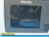 PHILIPS M3002A Intellivue X2 Transport Monitor/MMS Module W/ 5X Leads Bedside Monitor