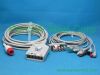 PANSWMED XDX-10054D compatible Bionet BM5 ECG cable, trunk leads, SPO2 Probe