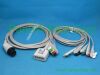 PANSWMED XDX-10056B compatible GE medical ECG cables leads, trunk SPO2 Probe