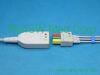 PANSWMED XDX-10055 compatible Biolight M9500 ECG trunk cable, ECG leads SPO2 Probe