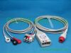 PANSWMED XDX-10053 compatible Bionet ECG trunk cable, leads SPO2 Probe