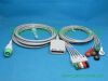 PANSWMED XDX-10048C compatible Fukuda Dynascope ECG trunk leads SPO2 Probe