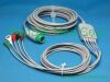PANSWMED xdx-10047 compatible FUkuda DS7100 ECG trunks leads SPO2 Probe