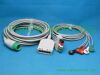 PANSWMED xdx-10047 compatible FUkuda DS7100 ECG trunks leads SPO2 Probe