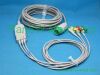 PANSWMED xdx-10047 compatible FUkuda DS7100 ECG trunks leads SPO2 Probe
