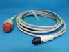 PANSWMED IBP-10005 compatible IBP cable for Datex Medex Logical SPO2 Probe
