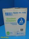 Dynarex 4256 Specimen Containers, 500/Box ,4 OZ ,