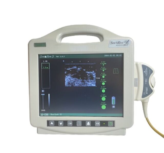 BARD 9760036 SITE RITE 5 ONLY MONITOR  WITH POWER SUPPLY Ultrasound - Cardiac - Vascular