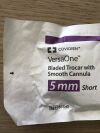 COVIDIEN B5SHS VersaOne Bladed Trocar With Smooth Cannula, 5mm Short