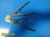 V. MUELLER 2X  Cardinal Health CH9100-18   Sternal Wire Cutters W/ CH9100-50 ~