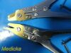 V. MUELLER 2X  Cardinal Health CH9100-18   Sternal Wire Cutters W/ CH9100-50 ~