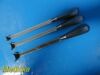 V. MUELLER 3X  Snowden Pencer Assorted Ross  Aortic Valve Retractor Set, 10"~