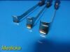 V. MUELLER 3X  Snowden Pencer Assorted Ross  Aortic Valve Retractor Set, 10"~