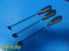 V. MUELLER 3X  Snowden Pencer Assorted Ross  Aortic Valve Retractor Set, 10"~