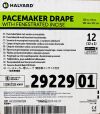 HALYARD Pacemaker Drape Halyard 29229 Pacemaker Drape with Fenestrated Incise Level 4 135in x 91in