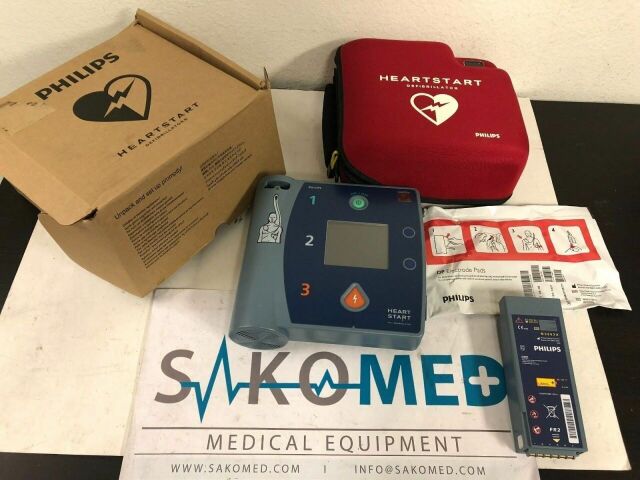 PHILIPS HEARTSTART MRX DEFIBRILLATOR M3725A STart Defibrillator