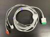 GE 11 Pin 3 Lead Grabber ECG Cable