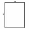 HALYARD Large Drape Halyard 89121 Basic Large Surgical Drape 60in x 76in