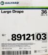 HALYARD Large Drape Halyard 89121 Basic Large Surgical Drape 60in x 76in