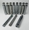 SUNMED Stainless Steel Anesthesia Laryngoscope Textured Handles 11 Units Laryngoscope