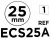 ETHICON ECS25A Endoscopic Curved Intraluminal Stapler ILS Endo-Surgery