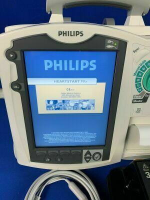 PHILIPS MRX Pacer complete with paddles and leads - Tested Defibrillator