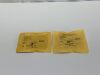 COLOPLAST Lof of 2 Comfeel Plus   3110  Exp. 04-2021 (Q34) 3110 Comfeel Plus