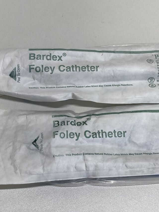 BARD  Foley Catheter  0123RL24   Exp. 09-2020 (Q29) 0123RL24 Foley Catheter