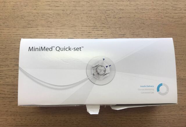 New MEDTRONIC MMT-399 Quick-Set Paradigm, 23in Insulin Delivery (X