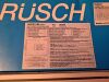 RUSCH 102004 RUSCH LASER TUBE