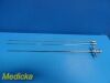 RICHARD WOLF 8950.01 Rigid Ureterosheath W/ Two Obturators, Reusable