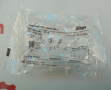 DRAEGER MP01062 Disposable CO2 Cuvette Adult Ventilator