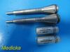 ZIMMER Hall 5052-41 CEBOTOME Pneumatic  Drill W/Bur Extensions & Wrench