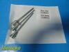 CONMED LINVATEC Surgical Cannula Set, C7211/ C7212 sheaths C7213 Obturator